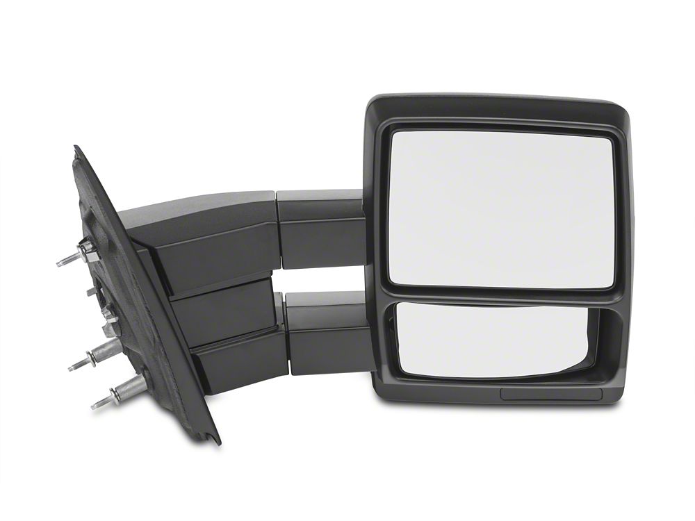 RedRock Manual Extending Non-Powered Adjustable Towing Mirrors; Passenger Side (04-14 F-150)