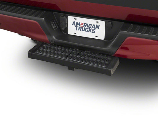 RedRock Aluminum Hitch Step for 2-Inch Receiver; Black (Universal; Some Adaptation May Be Required)