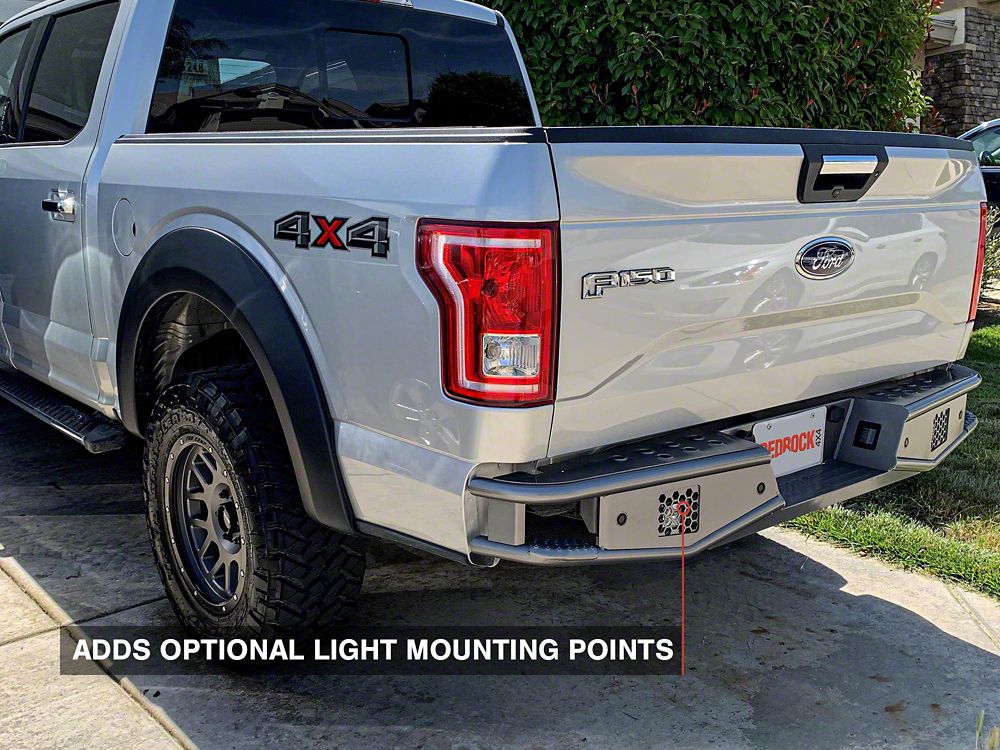 RedRock Tubular Off-Road Rear Bumper (15-20 F-150, Excluding Raptor)