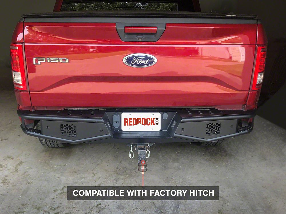 RedRock Tubular Off-Road Rear Bumper (15-20 F-150, Excluding Raptor)