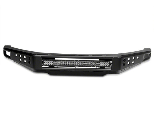 RedRock Tubular Off-Road Front Bumper with 30-Inch LED Light Bar (10-14 F-150 Raptor)