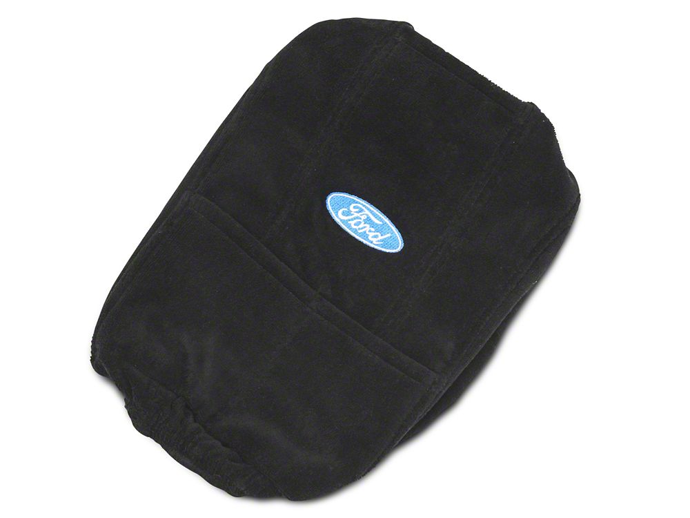 RedRock Center Console Cover with Ford Oval Logo (15-20 F-150 w/ Front Bucket Seats)