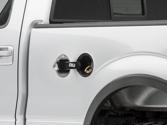 RedRock Fuel Door Cover; Chrome (09-14 F-150 Styleside)