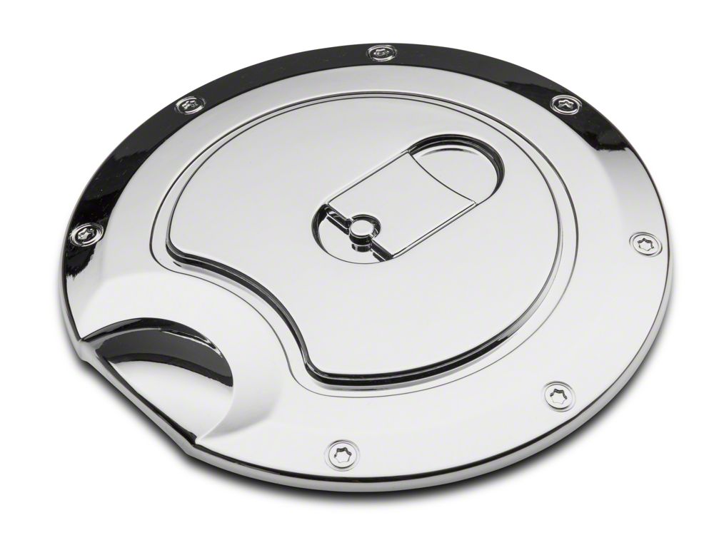 RedRock Fuel Door Cover; Chrome (09-14 F-150 Styleside)
