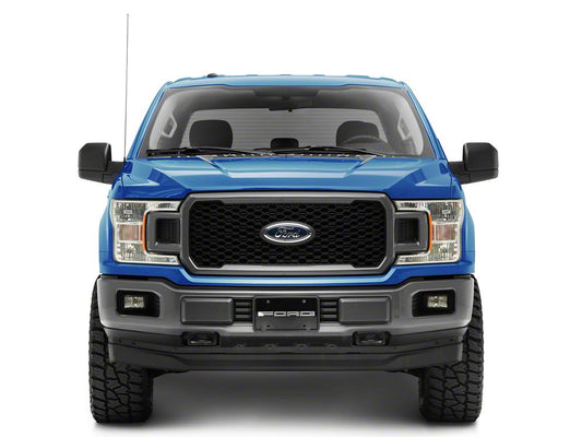 RedRock Stainless Steel License Plate with Silver FORD Lettering (Universal; Some Adaptation May Be Required)