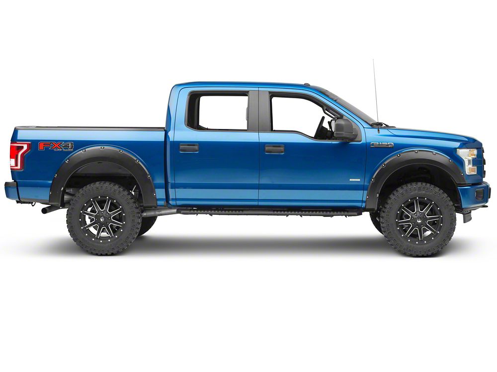 RedRock Pocket Style Fender Flares (15-17 F-150, Excluding Raptor)