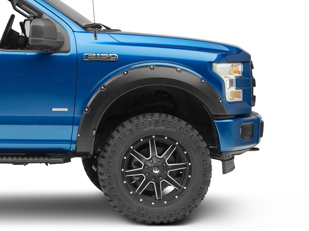 RedRock Pocket Style Fender Flares (15-17 F-150, Excluding Raptor)