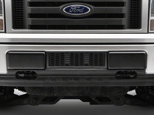 RedRock Baja Lower Grille Insert; Charcoal (09-14 F-150, Excluding Raptor, Harley Davidson & 2011 Limited)