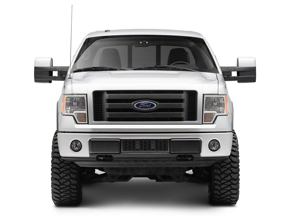 RedRock Baja Lower Grille Insert; Charcoal (09-14 F-150, Excluding Raptor, Harley Davidson & 2011 Limited)