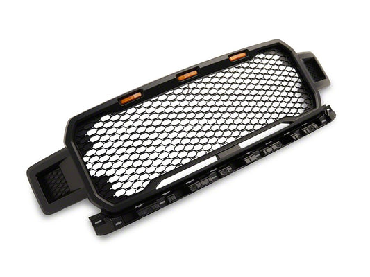 RedRock Baja Upper Replacement Grille with LED Lighting (18-20 F-150, Excluding Raptor)