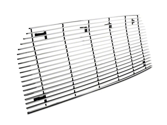 RedRock Modern Billet Upper Grille Replacement; Polished (15-17 F-150, Excluding Raptor)