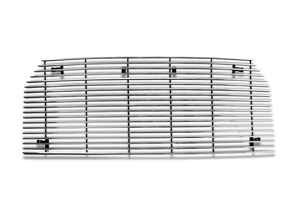 RedRock Modern Billet Upper Grille Replacement; Polished (15-17 F-150, Excluding Raptor)
