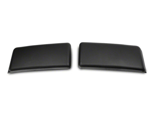 RedRock Front Bumper Guard Inserts; Black (09-14 F-150, Excluding Raptor)