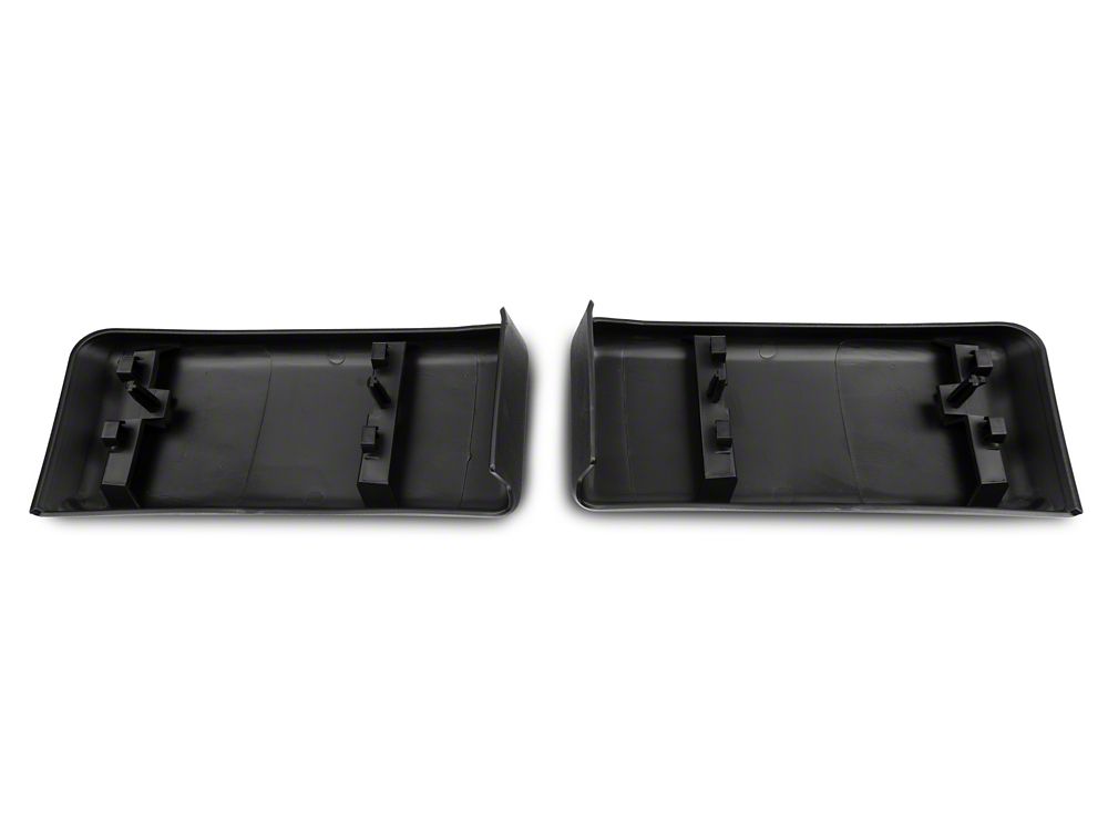RedRock Front Bumper Guard Inserts; Black (09-14 F-150, Excluding Raptor)
