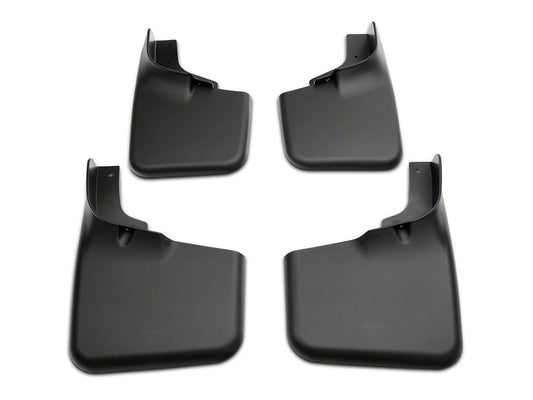 RedRock Mud Flaps; Front and Rear (04-14 F-150 w/ OE Fender Flares)