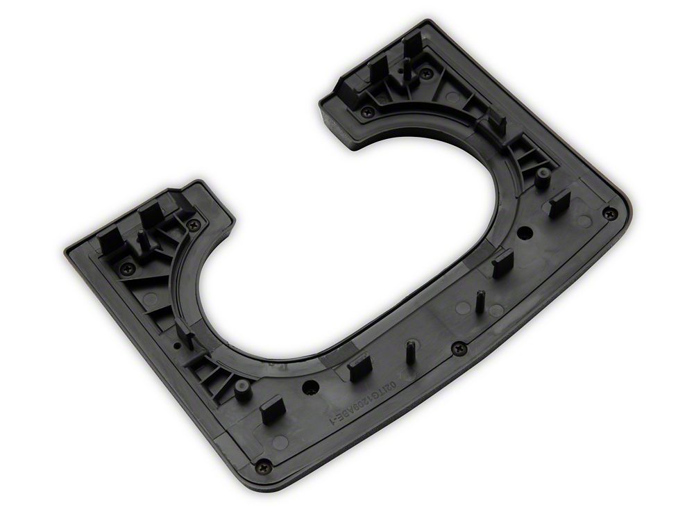 RedRock Center Console Replacement Cup Holder Pad; Black (04-14 F-150)