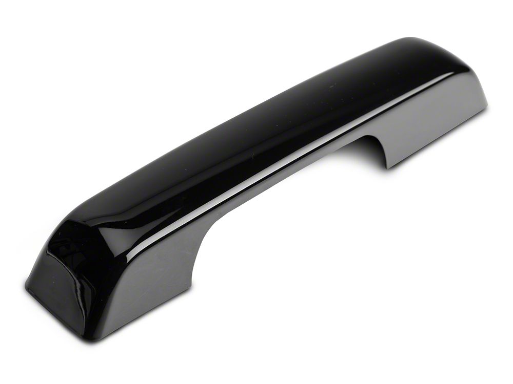RedRock Door Handle Covers; Black (21-25 F-150 w/ Smart Key Button)