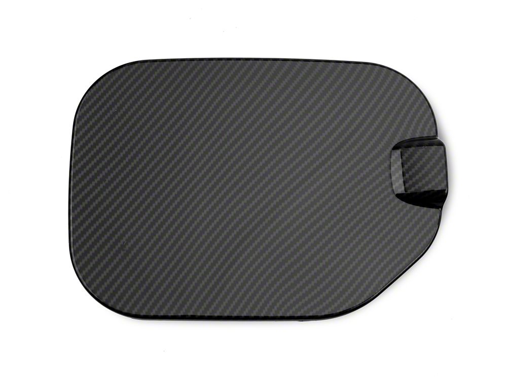 RedRock Fuel Door Cover; Carbon Fiber (21-25 F-150)