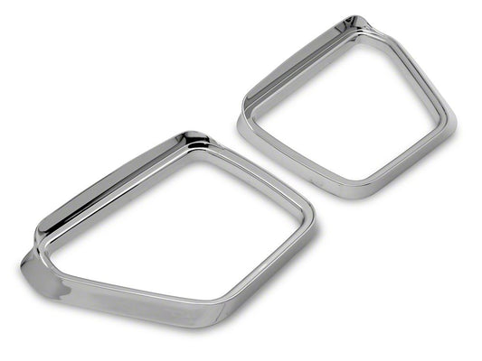 RedRock Side Mirror Trim; Chrome (21-25 F-150)