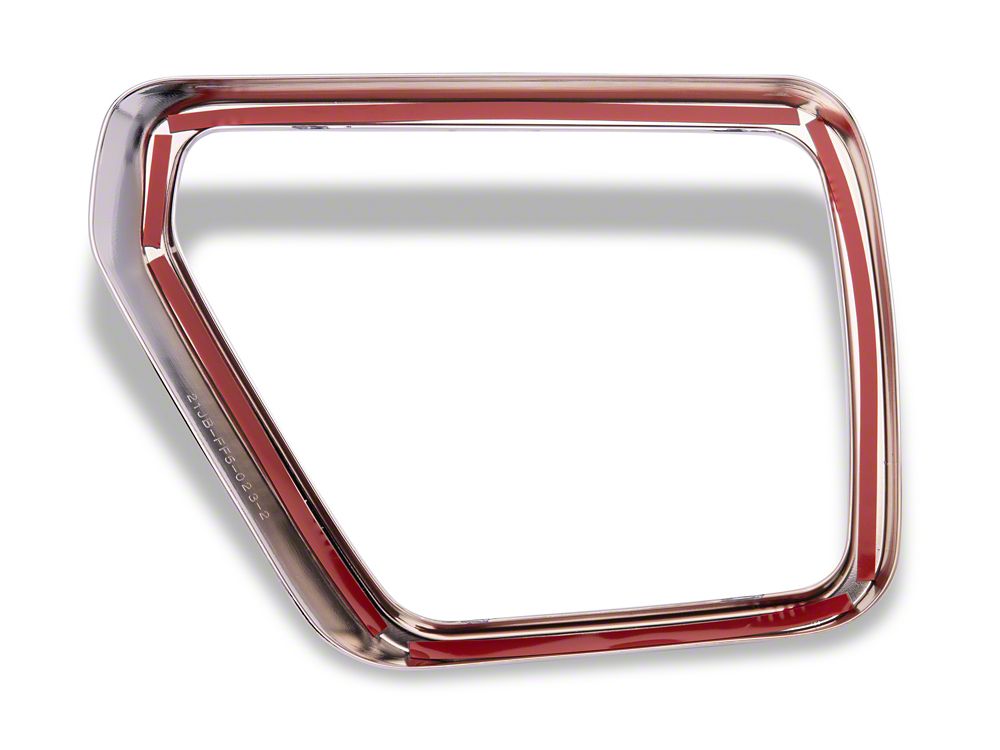 RedRock Side Mirror Trim; Chrome (21-25 F-150)