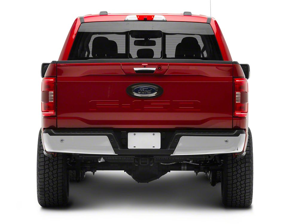 RedRock Tailgate Emblem Trim; Carbon Fiber (21-25 F-150)