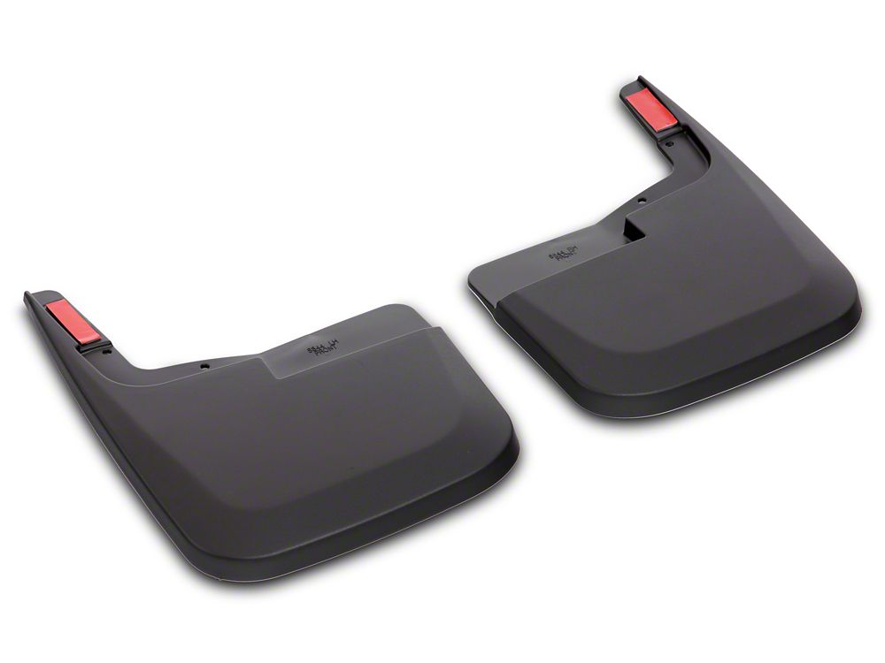 RedRock Molded Mud Guards; Front and Rear (15-20 F-150 w/o OE Fender Flares)