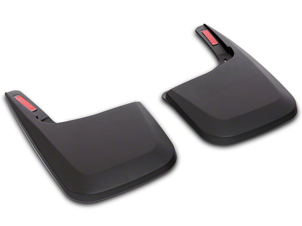 RedRock Molded Mud Guards; Front and Rear (15-20 F-150 w/o OE Fender Flares)