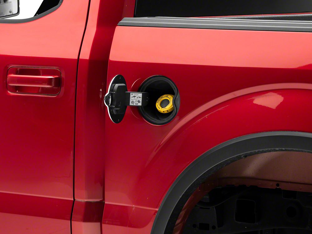 RedRock Fuel Door Cover; Chrome (15-20 F-150, Excluding Diesel)