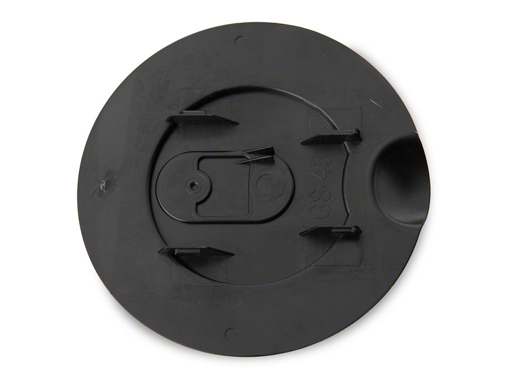 RedRock Fuel Door Cover; Gloss Black (15-20 F-150, Excluding Diesel)