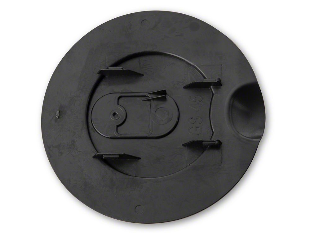 RedRock Fuel Door Cover; Matte Black (15-20 F-150, Excluding Diesel)