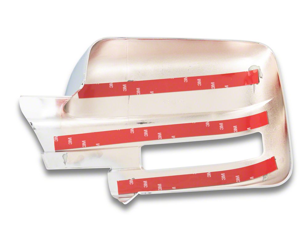 RedRock Full Mirror Covers; Chrome (09-14 F-150)