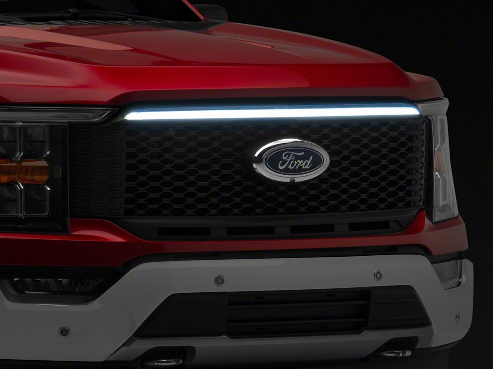 RedRock Upper Replacement Grille with DRL (21-23 F-150, Excluding Raptor & Tremor)