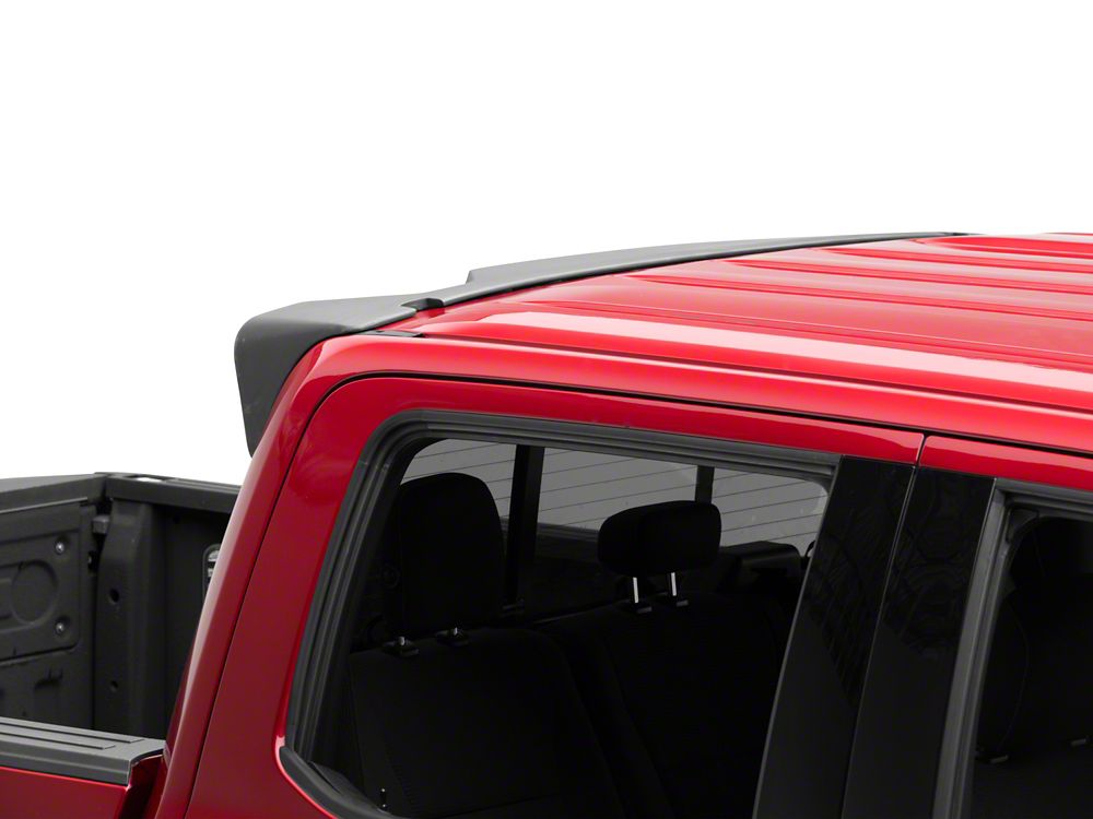 RedRock Roof Spoiler; Matte Black (15-20 F-150)