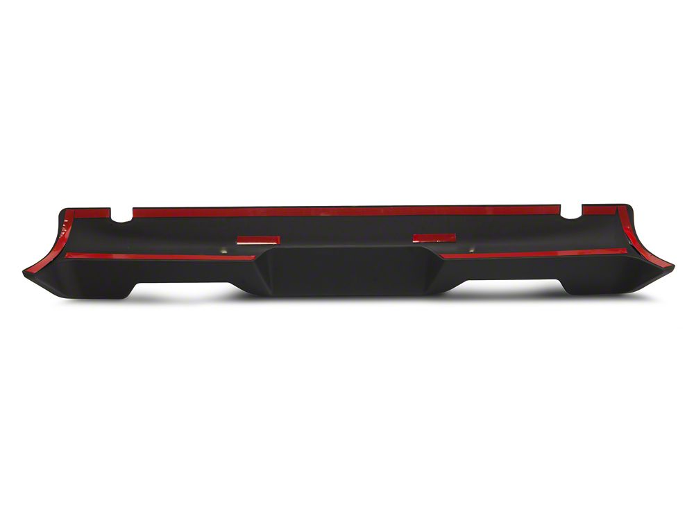 RedRock Roof Spoiler; Matte Black (15-20 F-150)