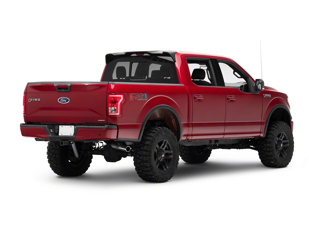 RedRock Roof Spoiler; Matte Black (15-20 F-150)