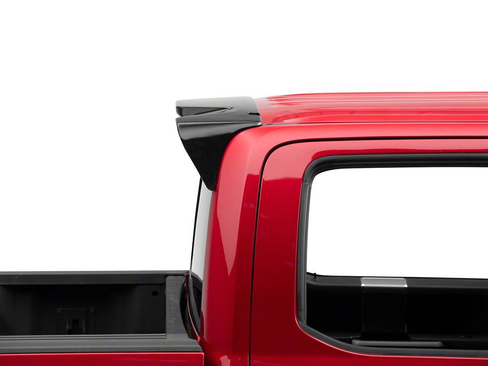 RedRock Roof Spoiler; Gloss Black (15-20 F-150)