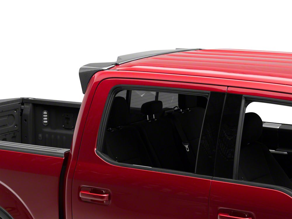 RedRock Roof Spoiler; Carbon Fiber Design (15-20 F-150)