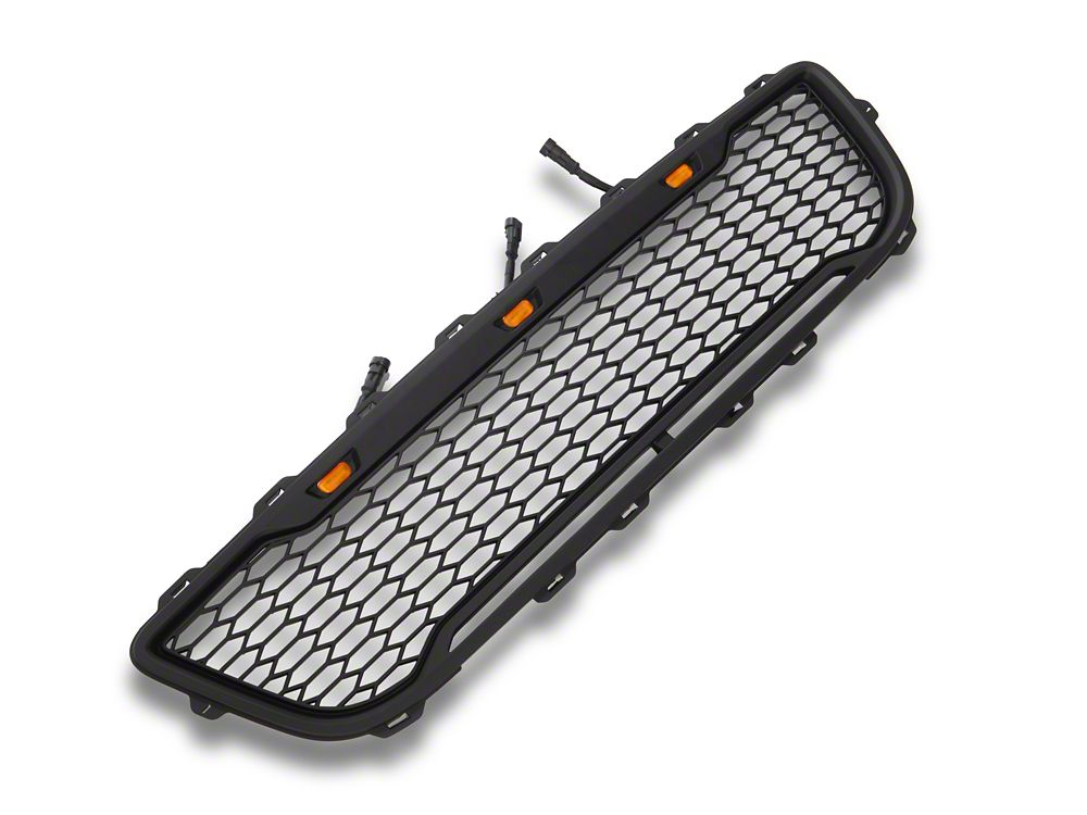 RedRock Baja Upper Replacement Grille; Black (99-03 F-150)