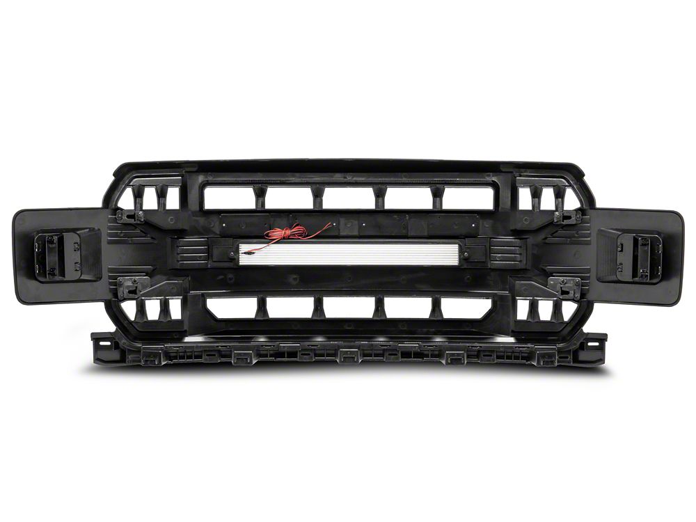 RedRock Armor Upper Replacement Grille with LED Off-Road Lighting (18-20 F-150, Excluding Raptor)