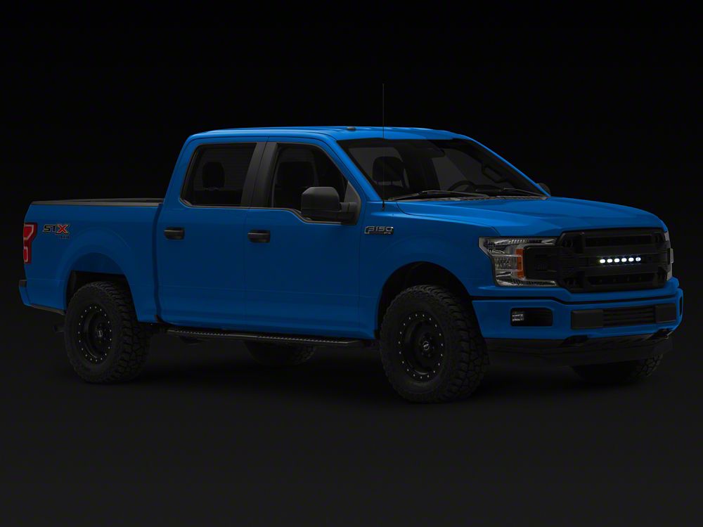 RedRock Armor Upper Replacement Grille with LED Off-Road Lighting (18-20 F-150, Excluding Raptor)