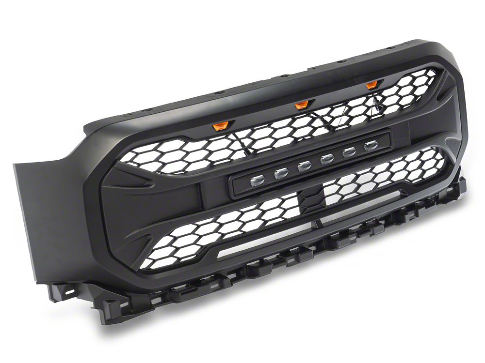 RedRock Armor Upper Replacement Grille with LED Off-Road Lighting (21-23 F-150, Excluding Raptor)