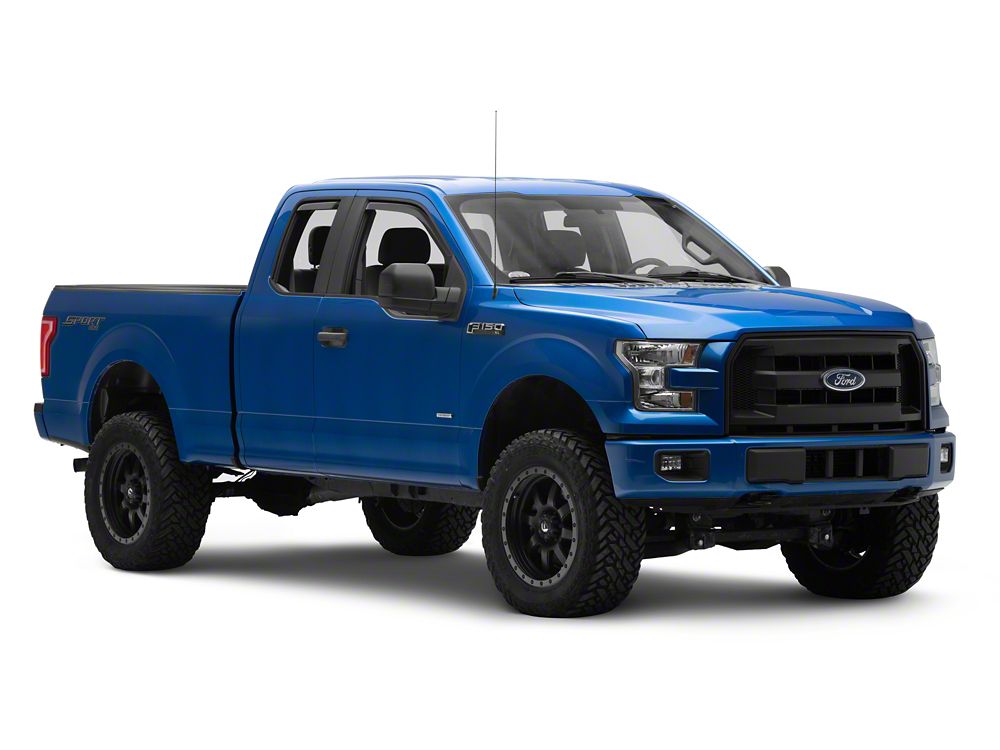 RedRock In-Channel Window Deflectors (15-20 F-150 SuperCab)