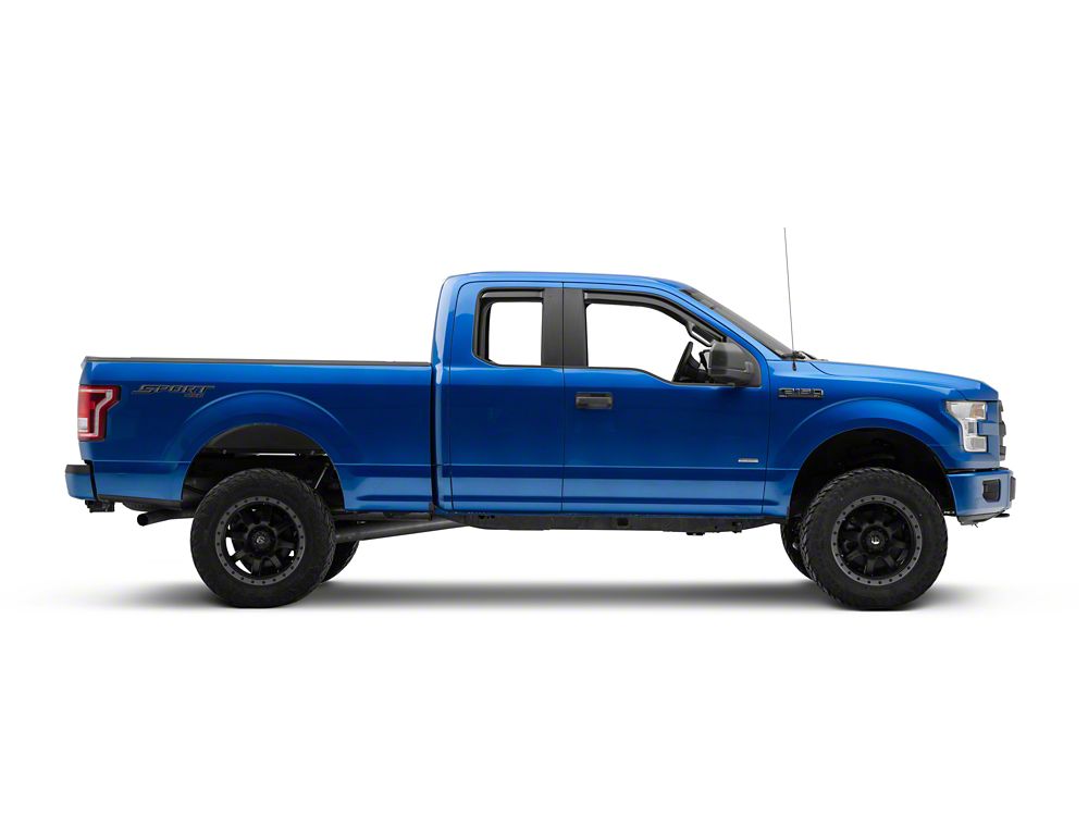 RedRock In-Channel Window Deflectors (15-20 F-150 SuperCab)