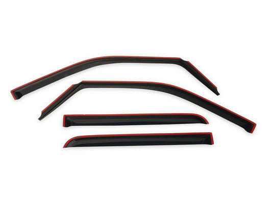 RedRock In-Channel Window Deflectors (15-20 F-150 SuperCrew)