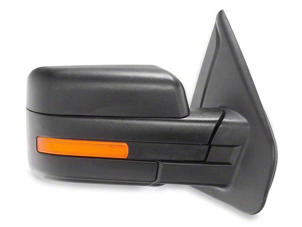 RedRock OE Style Powered Heated Mirror with Amber LED Turn Signal; Passenger Side (07-14 F-150)
