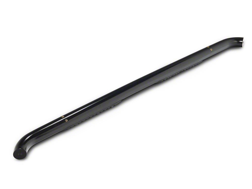 RedRock 3-Inch Side Step Bars; Black (15-25 F-150 SuperCab)