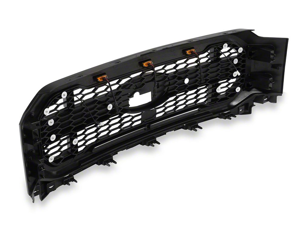 RedRock Upper Replacement Grille with LED DRL and Accent Lighting (21-23 F-150, Excluding Raptor)