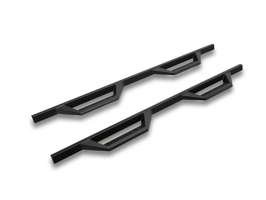 RedRock TC2 Drop Step Running Boards; Textured Black (15-25 F-150 SuperCrew)