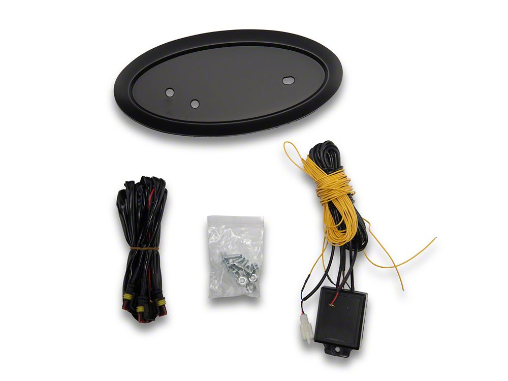 RedRock Upper Replacement Grille with LED DRL, Turn Signals and Amber Running Lights; Matte Black (18-20 F-150, Excluding Raptor)