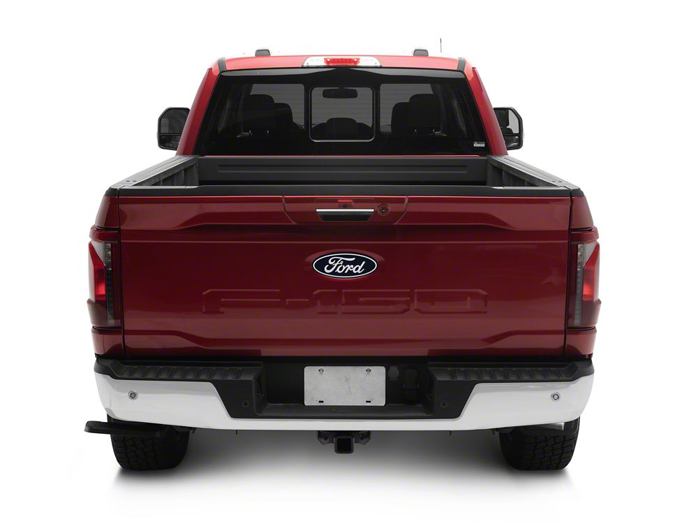 RedRock Retractable Bed Step; Rear Mounted (21-26 F-150 w/o Factory Dual Exhaust)